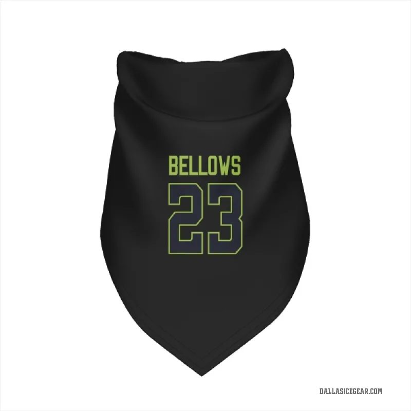 Brian Bellows Black Dallas Stars Cat & Dog Pet Bandana