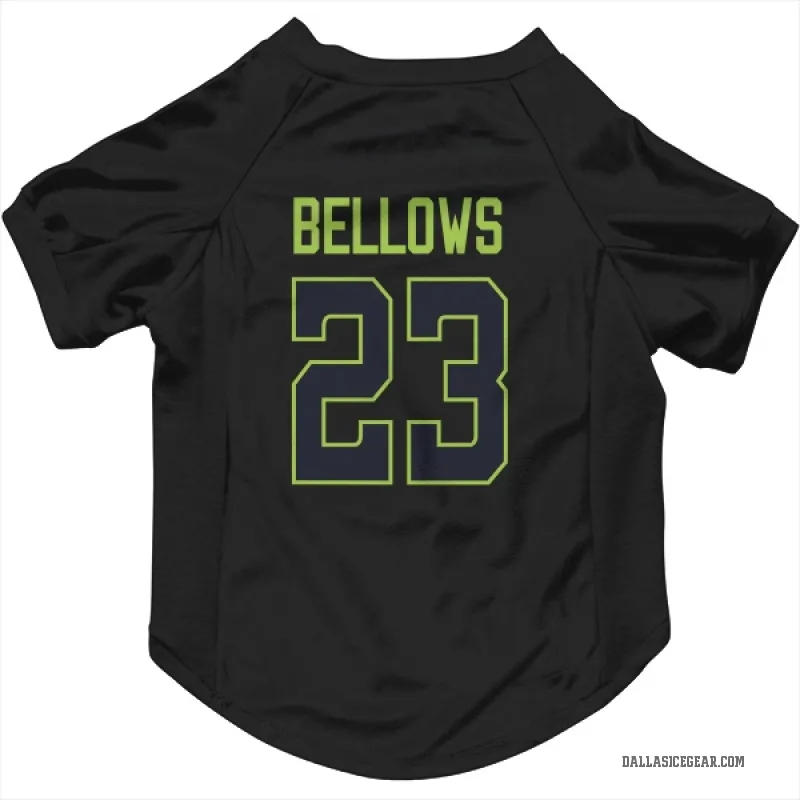 Brian Bellows Black Dallas Stars Cat & Dog Pet Jersey