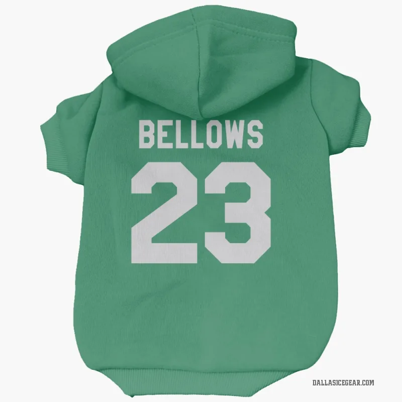 Brian Bellows Green Dallas Stars Cat & Dog Pet Hoodie