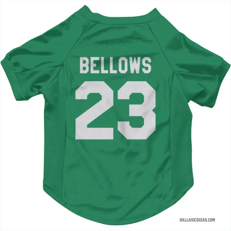 Brian Bellows Green Dallas Stars Cat & Dog Pet Jersey