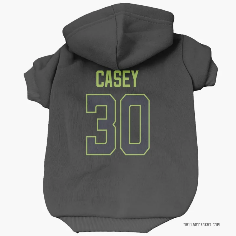 Jon Casey Black Dallas Stars Cat & Dog Pet Hoodie