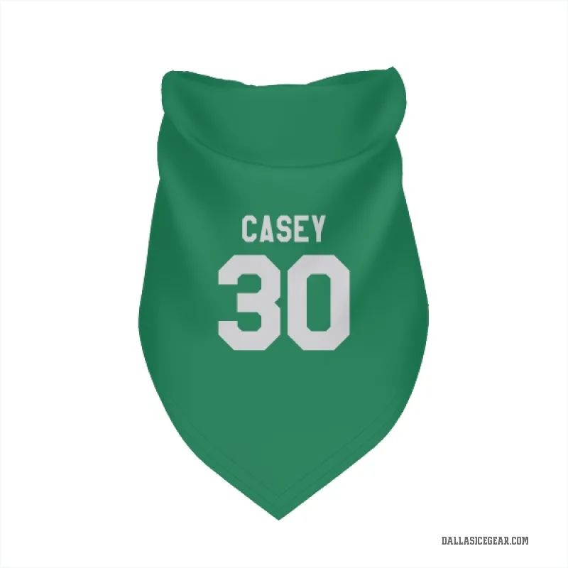 Jon Casey Green Dallas Stars Cat & Dog Pet Bandana